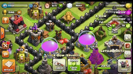 FUNNY DEFENSE FAIL  WIZARD TOWERS VS GOBLINS  (CLASH OF CLANS)