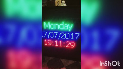 Digital LED Lights Screen