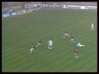 Extraordinaire Papin (1/4 de Finale de C1, Milan-Om91)