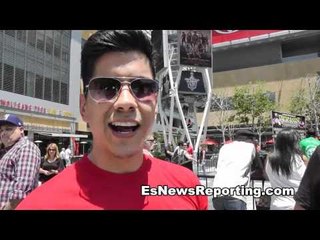 actor talks boxing khan beats garcia, bradley beats pacquiao,