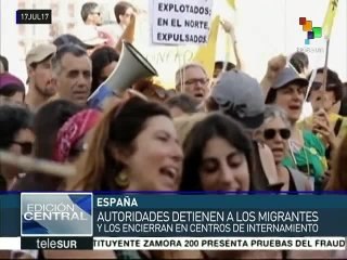 Españoles rechazan políticas fronterizas de las autoridades