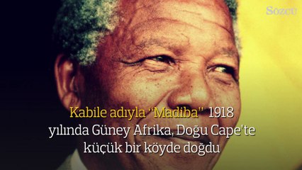 Ülkesine ömrünü adayan lider: Nelson Mandela