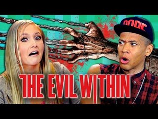 ADULTS PLAY THE EVIL WITHIN (Adults React: Gaming)