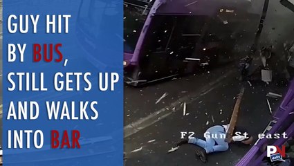 Guy Still Goes To The Bar After Getting Hit By A Bus