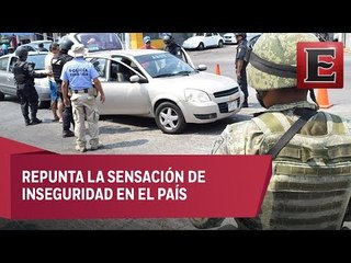 Mexicanos se sienten inseguros en su ciudad, revela Inegi