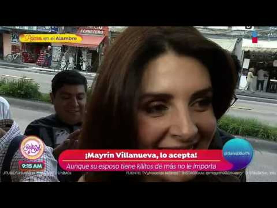 Mayrín Villanueva celebra el cumpleaños de Santamarina | Sale el Sol