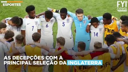 A esperança da seleção sub-20 inglesa