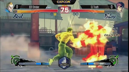USF4 TFC 2014 - 801 Strider (Abel) vs CJ Truth (Fei Long)