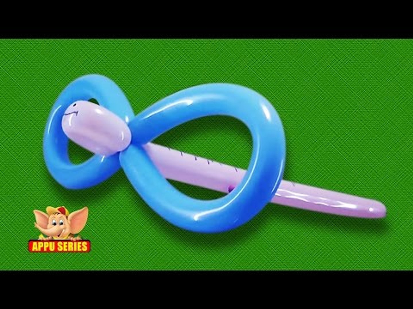 Balloon Sculpting - Easy way to sculpt a Dragonfly