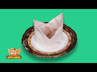 Fold a Bishop's Hat Napkin