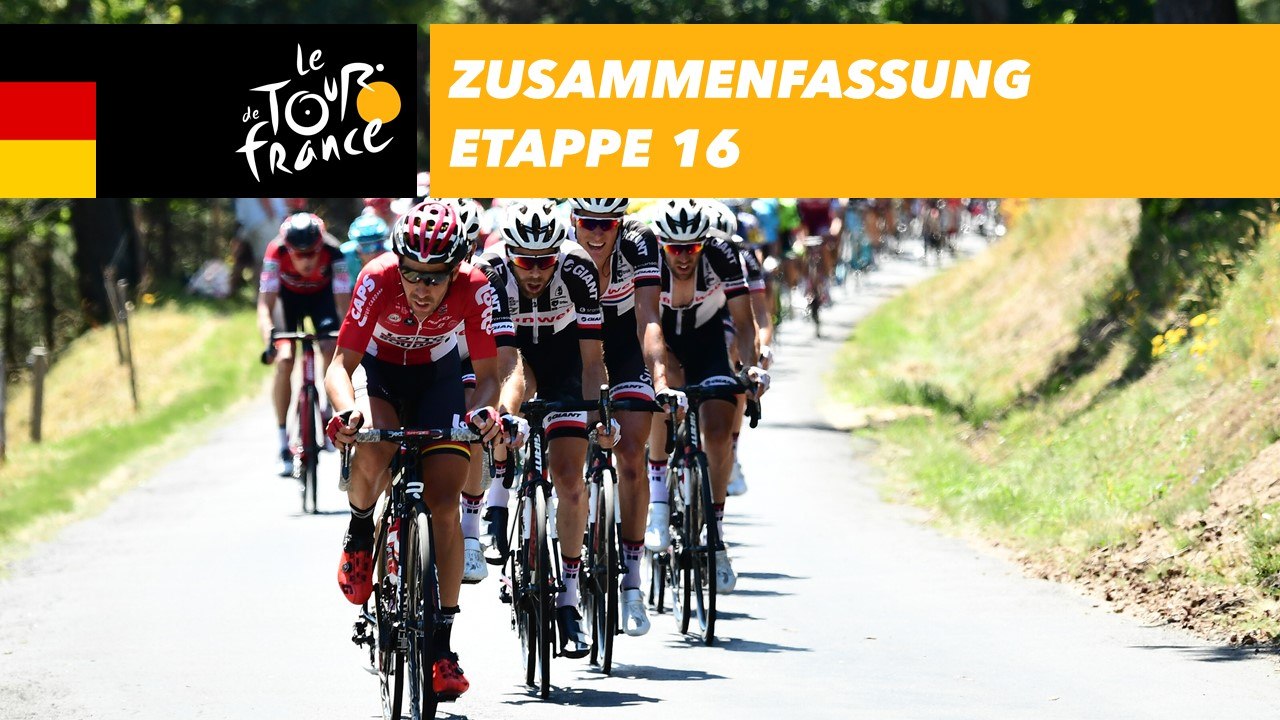 Zusammenfassung - Etappe 16 - Tour de France 2017