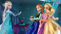 Elsas Castle Makeover Anna & Rapunzel gives Elsas Ice Palace a makeover Frozen Elsa Doll