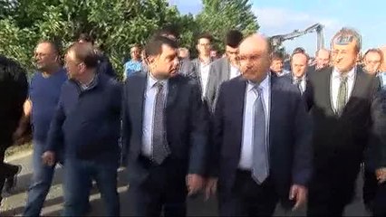 Vali Şahin ve Başkan Topbaş Silivri'de İncelemelerde Bulundu