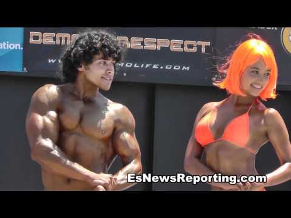 Bodybuilding contest