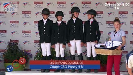 Coupe CSO Poney 4 B