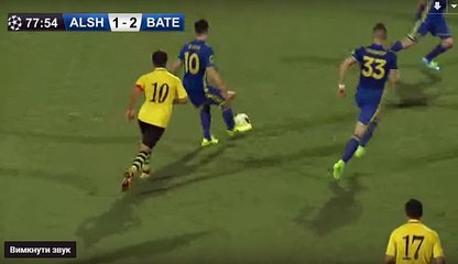 Maksim Volodjko GOAL HD - Alashkert (Arm) 1-3 BATE (Blr) 18.07.2017
