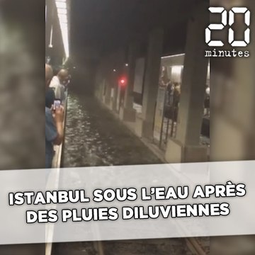 Istanbul sous l'eau après des pluies diluviennes