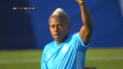 Match amical OM/Sporting Portugal - Clinton N'Jie ouvre le score en tout début de rencontre