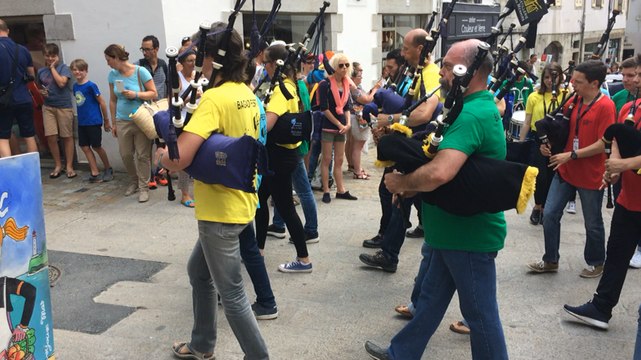 Défilé dans le centre-ville