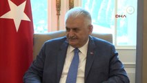 Başbakan Yıldırım, Estonya Dışişleri Bakanı Mikser'i Kabul Etti