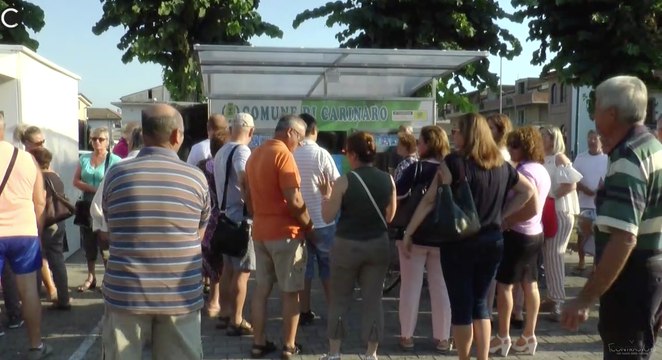 Carinaro (CE) - Inaugurata la casa dell’acqua in piazza Municipio (18.07.17)