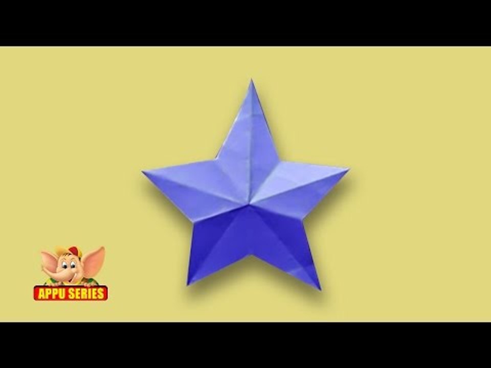 Make a Kirigami 5 Point Star