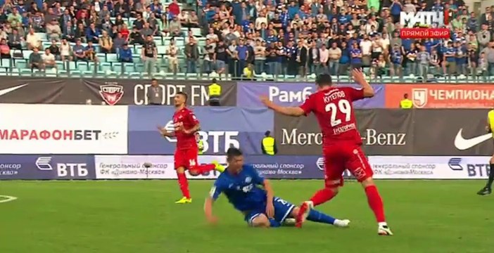 ДИНАМО-СПАРТАК 2-2 ОБЗОР МАТЧА ЛУЧШИЕ МОМЕНТЫ И ГОЛЫ РФПЛ 1 ТУР