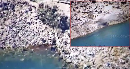 Musul'daki Çatışmalardan Kaçan DAEŞ Üyeleri Helikopterle Dicle Nehri'nde Vuruldu