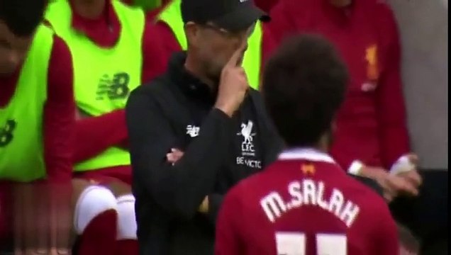 ملخص لمسات وهدف محمد صلاح في اول مباراة له مع ليفربول امام ويجان اتليتيك