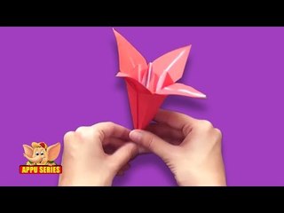 Origami - Let's make a Lily Part 2