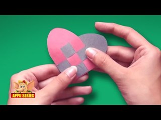 Learn to Kirigami a 3 x 3 Heart Pocket