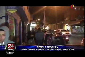 Sismo en Arequipa: una persona murió por el impacto de una roca