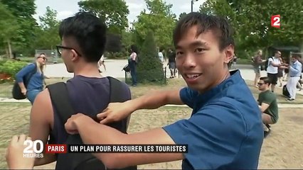Paris : des mesures de sécurité pour rassurer les touristes