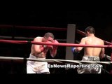 Jose Aguiniga Wins by tko fight highlights