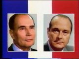 La 5 - 24 Avril 1988 - Extrait soirée électorale Présidentielle 1988 (annonce des résultats du 1er tour)