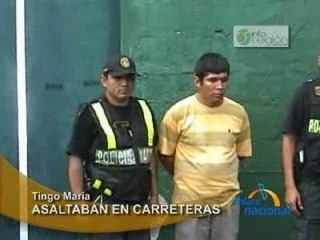 ASALTABAN EN CARRETERAS - TINGO MARÍA