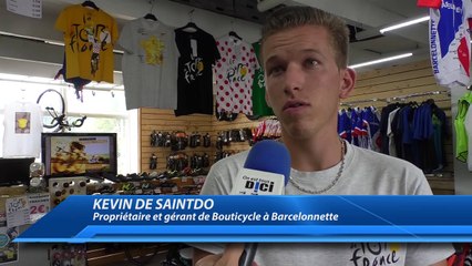 Ubaye : A Barcelonnette, le passage du Tour fait le bonheur de Bouticycle