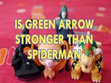 IS GREEN ARROW STRONGER THAN SPIDERMAN MAGIC MOTION LITTLEST PET SHOP BOWSER DC COMICS  Toys BABY Videos JUSTICE LEAGUE,