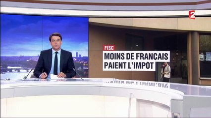 FISC : moins de français paient l’impôt