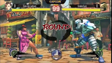 USF4 TFC 2014 - Lud (Chun Li) vs Snake Eyez (Zangief)