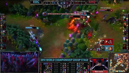 EDG vs AHQ Worlds Highlights Tiebreaker  LoL S4 World Championship Edward Gaming vs Ahq e [720] part 1/2