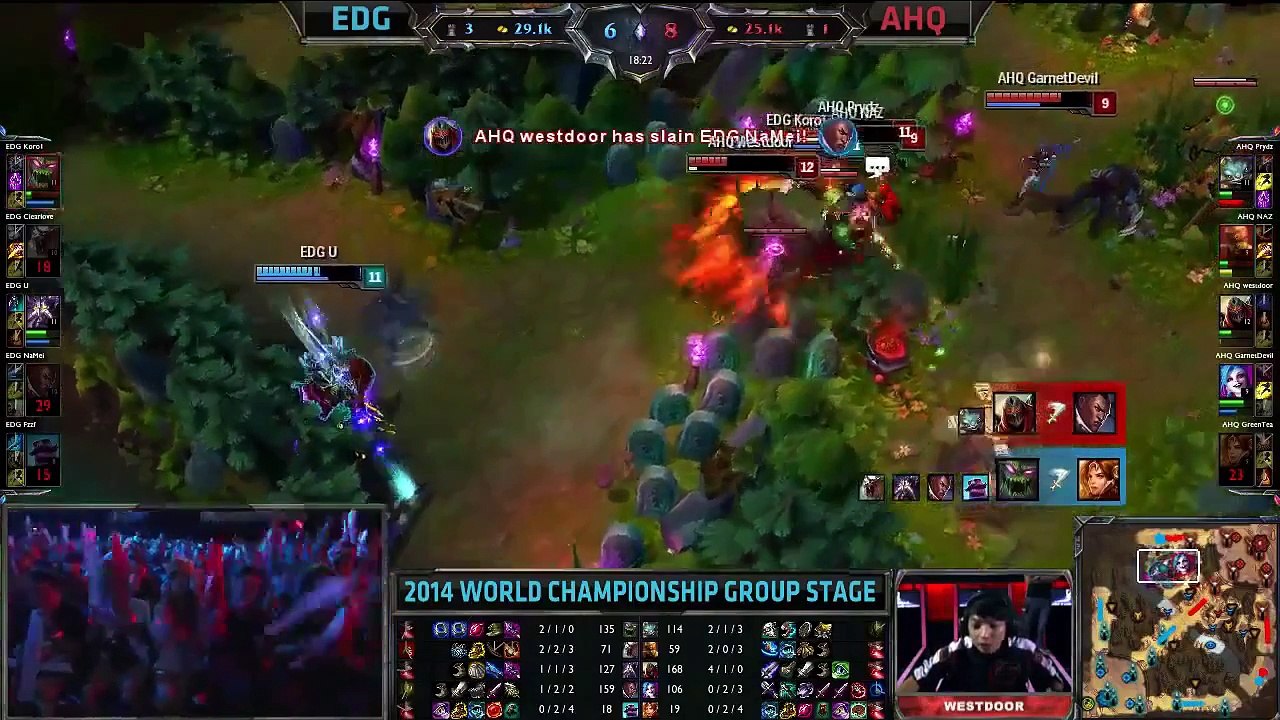 EDG vs AHQ Worlds Highlights Tiebreaker  LoL S4 World Championship Edward Gaming vs Ahq e [720] part 1/2