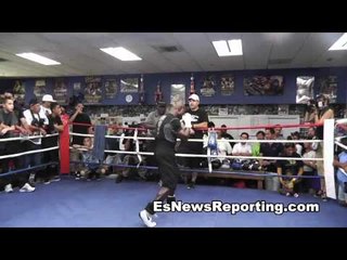 Tim Bradley Shadow Boxing