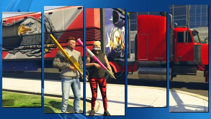 GTA5 Scoping out: Who said Girls aren't good Snipers?