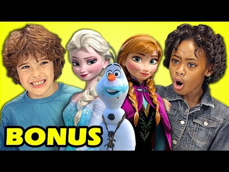 KIDS REACT TO FROZEN FEVER (Bonus #126)