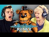 FIVE NIGHTS AT FREDDY'S - REACT REMIX (Teens & Elders)