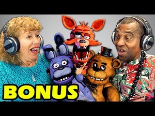 ELDERS REACT TO FIVE NIGHTS AT FREDDY'S (Bonus #52)