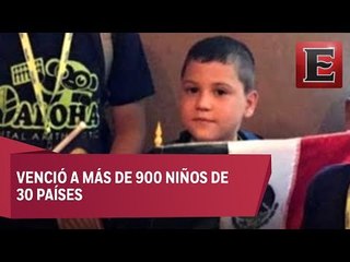 Niño genio mexicano arrasa en el Mundial de Matemáticas