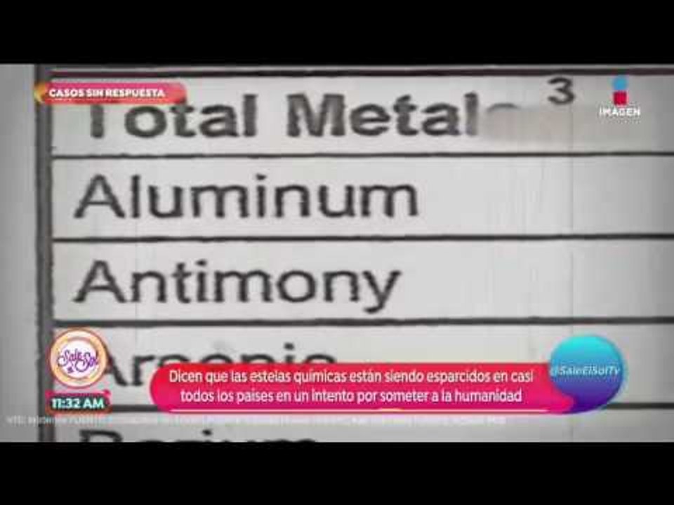 Los "chemtrails", ¿químicos en contra de la humanidad?  | Sale el Sol