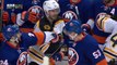 Islanders and Bruins scuffle after Pastrnak decks Gionta